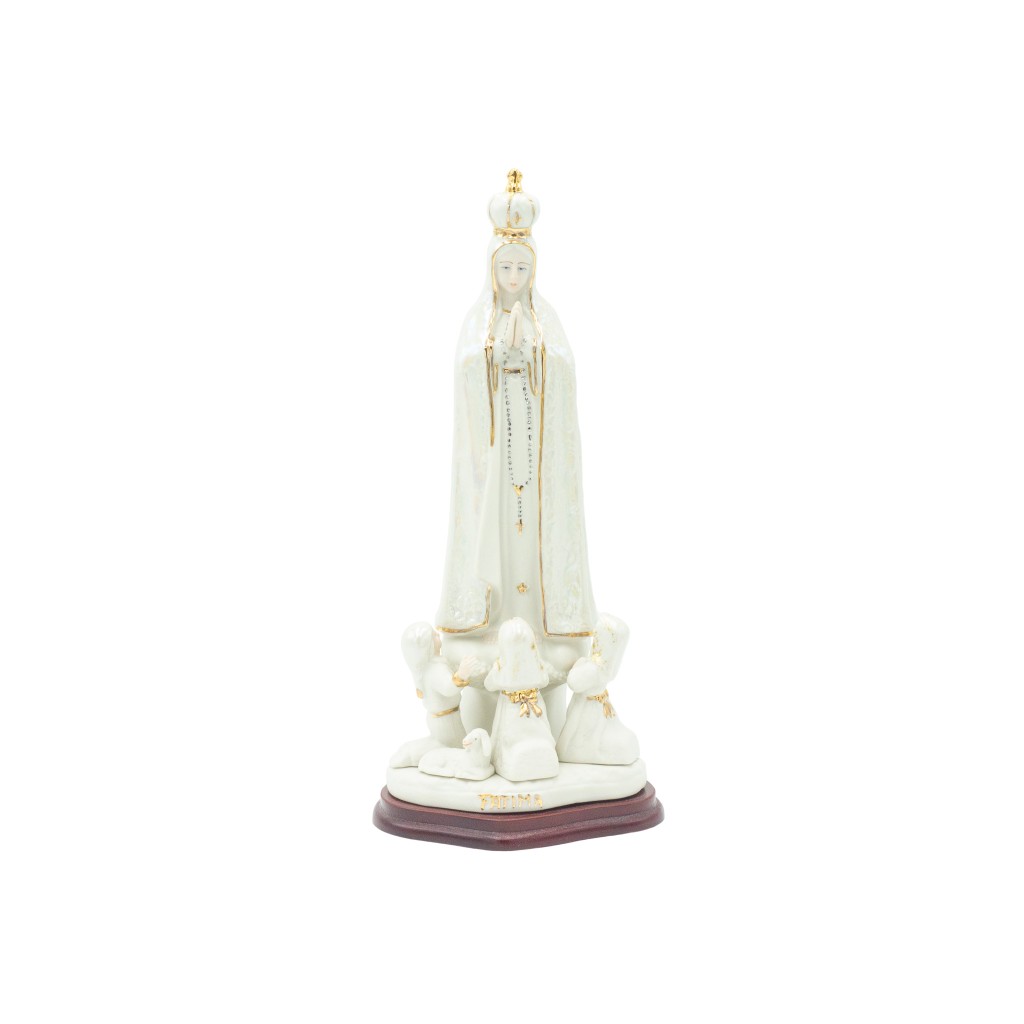 Aparição de Fátima Porcelana 29cm