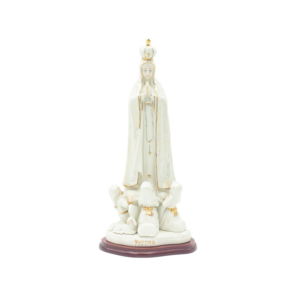 Aparição de Fátima Porcelana 33cm