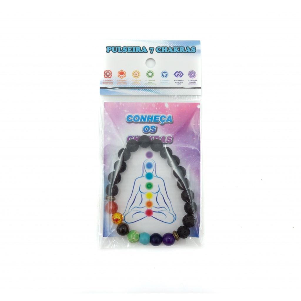 Pulseira dos Sete Chakras