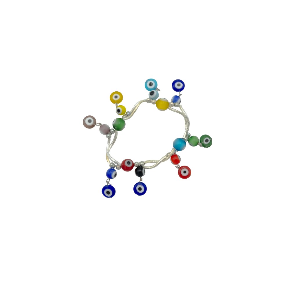 Pulseira de Morano Colorida/Olho Turco